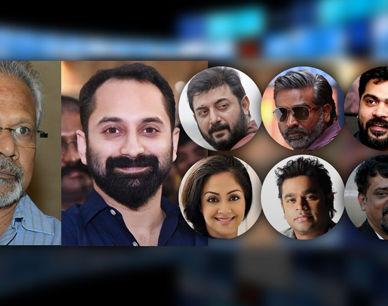 Fahadh Faasil Mani Ratnam Simbu Vijay Sethupathi Arvind Swami