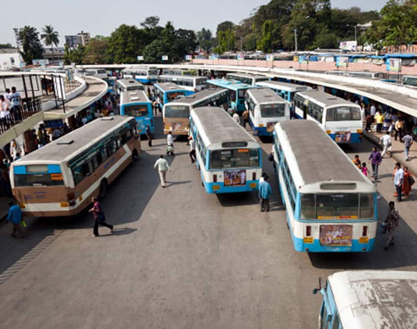 Commuters' nightmare as KSRTC, BMTC workers go on strike