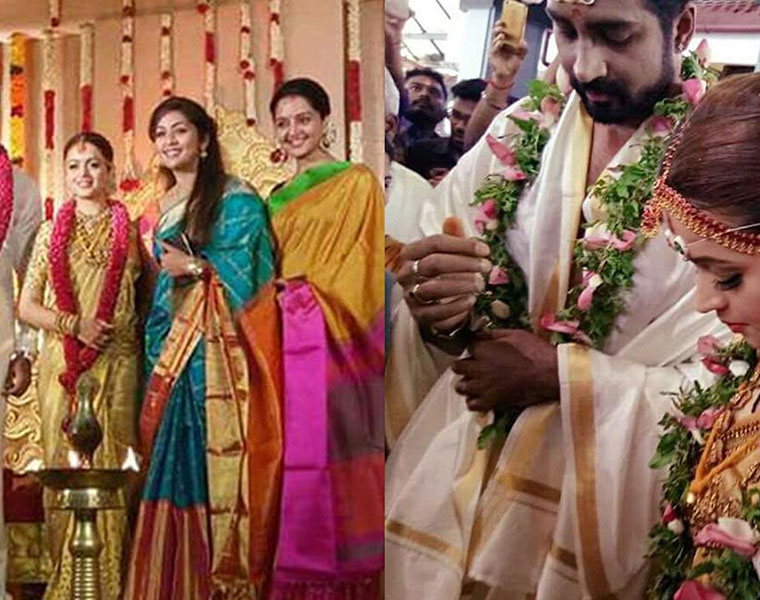 Bhavana weds Naveen These celebrities attended the star wedding