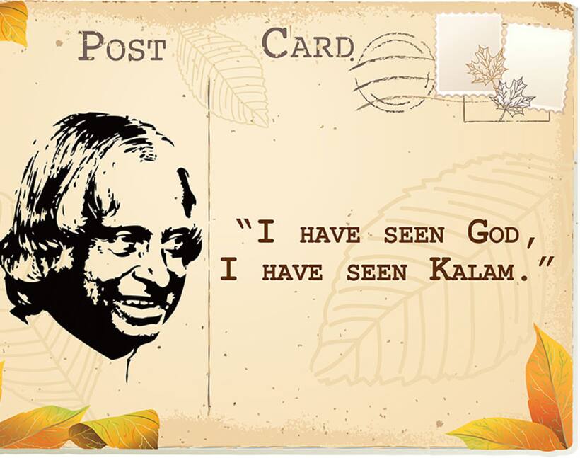 Anthology of handwritten postcard tributes to APJ Abdul Kalam
