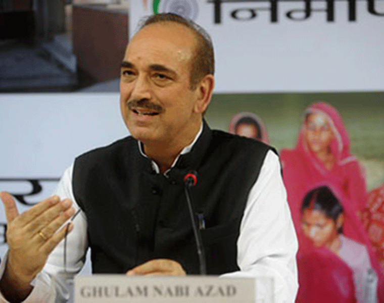 I dont see congress will win 2024 parliament elections says gulam nabi azad