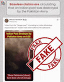 PIB fact check debunks fake video claiming Pakistani Army destroyed Indian post amid tensions